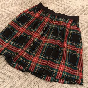 J. Crew Plaid Skirt